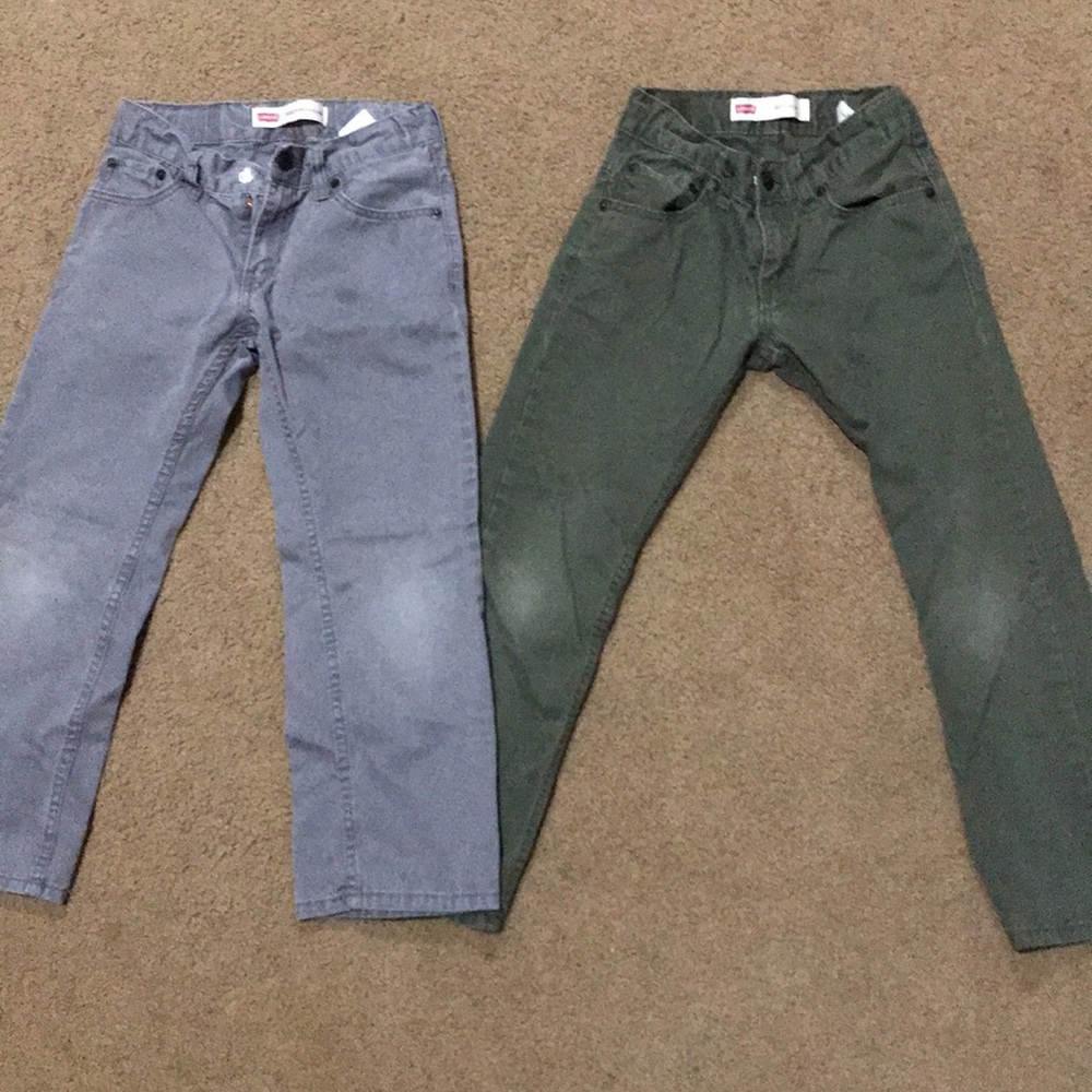 (3) Size 8 Levi’s
